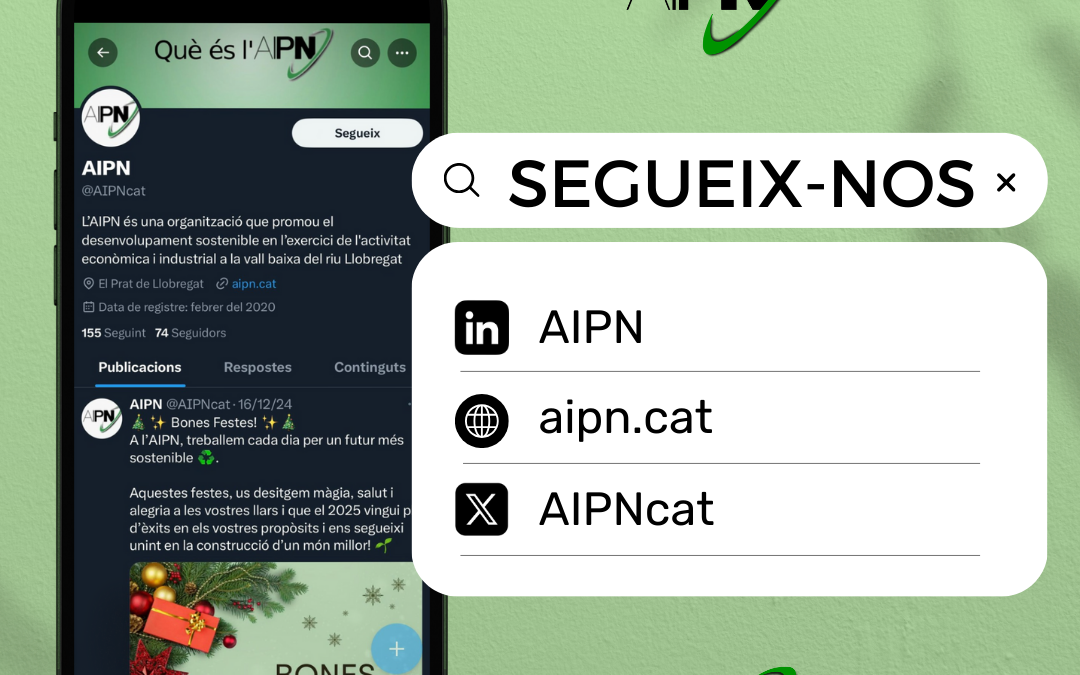 Segueix-nos a les nostres Xarxes Socials
